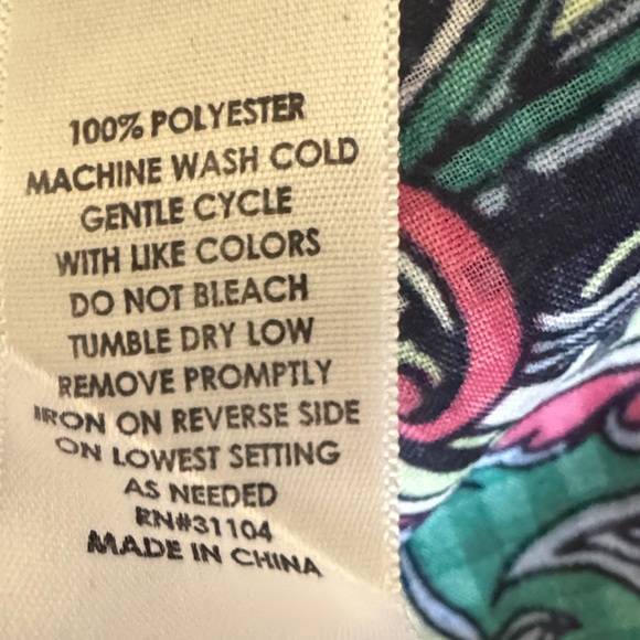 Kim Rogers Multicolor Paisley Collared Blouse - Picture 8 of 8